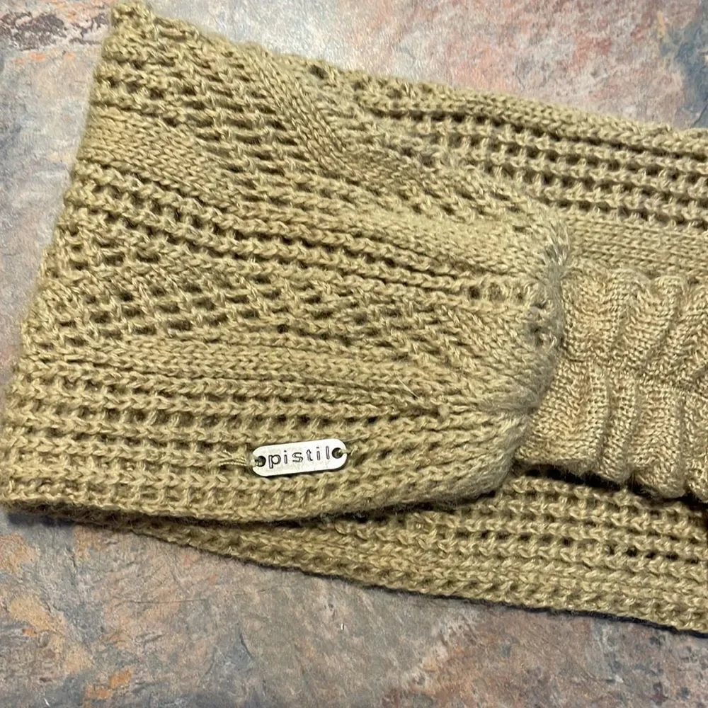Pistil Wide Acrylic Olive Green Headband